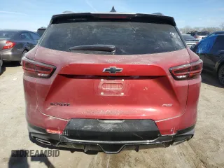 2023 Chevrolet Blazer RS с VIN 3GNKBERS2PS200506, выставлен на аукционе Copart как лот 50313005 с пробегом 20 957 миль миль и Списание • Salvage title. История ставок и продаж доступна на DreamBid. Изображение 6.