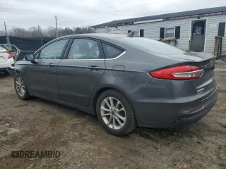 2020 Ford Fusion SE with VIN 3FA6P0HD9LR165097, listed as a Copart auction lot 43706455 with 44,281 mi miles and Salvage Title. Bid and sale history available at carsss.com. Image 2.
