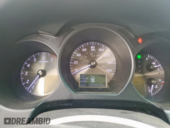 2011 Lexus GS 350 with VIN JTHBE1KS2B0052410, listed as a Copart auction lot 54260275 with 220,635 mi miles and Salvage Title. Bid and sale history available at carsss.com. Image 9.