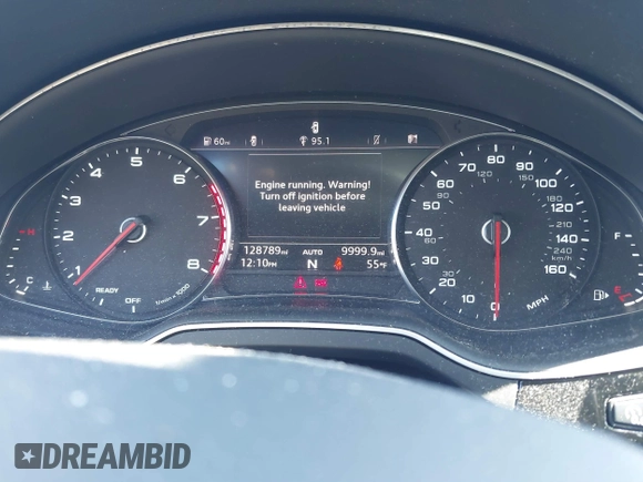 2017 Audi Q7 Premium Plus with VIN WA1LAAF71HD014251, listed as a IAAI auction lot 41859906 with 128,789 mi miles. Bid and sale history available at carsss.com. Image 7.