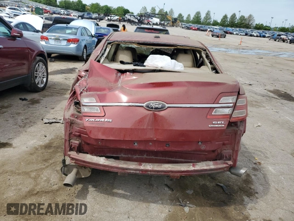 2013 Ford Taurus SEL with VIN 1FAHP2E88DG206212, listed as a Copart auction lot 53094064 with Not Provided miles and Non Repairable. Bid and sale history available at carsss.com. Image 6.