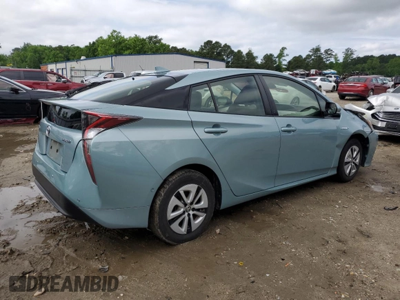 2017 Toyota Prius Two z VIN JTDKBRFU9H3566248, wystawiony jako Copart lot #56851065 z przebiegiem 66 409 mil mil oraz Szkoda całkowita • Salvage title. Historia ofert i sprzedaży dostępna na DreamBid. Obrazek 3.