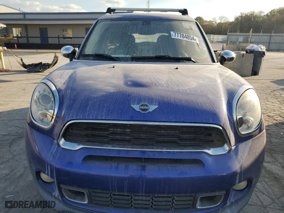 2014 MINI Cooper Paceman S with VIN WMWSS5C57EWN67301, listed as a Copart auction lot 77784854 with 78841 miles and Clean Title. Bid and sale history available at carsss.com. Image 5.