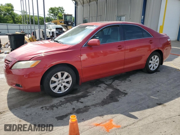 2009 Toyota Camry with VIN 4T1BE46K39U395867, listed as a Copart auction lot 53986155 with 133,338 mi miles and Salvage Title. Bid and sale history available at DreamBid. Image 1.