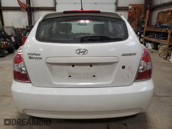 2009 Hyundai Accent Man L with VIN KMHCN35C69U144768, listed as a Copart auction lot 78474104 with 260,904 mi miles and Salvage Title. Bid and sale history available at carsss.com. Image 6.