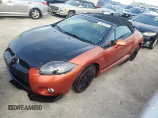 2007 Mitsubishi Eclipse GT with VIN 4A3AL35T37E012279, listed as a Copart auction lot 79527344 with 183,359 mi miles and Non Repairable. Bid and sale history available at DreamBid. Image 1.