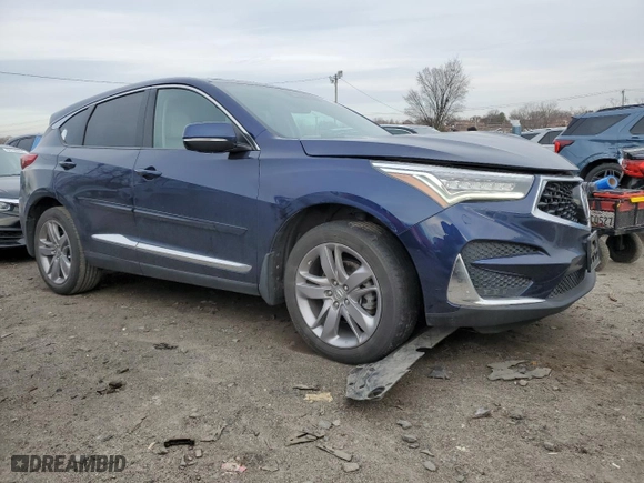 2019 Acura RDX w/Advance Pkg with VIN 5J8TC2H74KL004301, listed as a Copart auction lot 87239754 with 137,248 mi miles and Salvage Title. Bid and sale history available at carsss.com. Image 4.