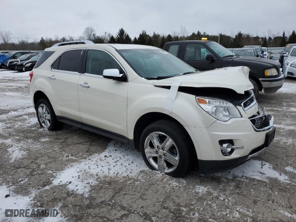 2015 Chevrolet Equinox LTZ with VIN 1GNFLHEK5FZ118258, listed as a Copart auction lot 48377155 with 0 mi miles and Non Repairable. Bid and sale history available at carsss.com. Image 4.