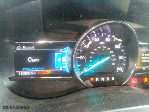 2019 Ford Explorer Sport with VIN 1FM5K8GT8KGA73895, listed as a IAAI auction lot 41546113 with 110,855 mi miles. Bid and sale history available at carsss.com. Image 7.