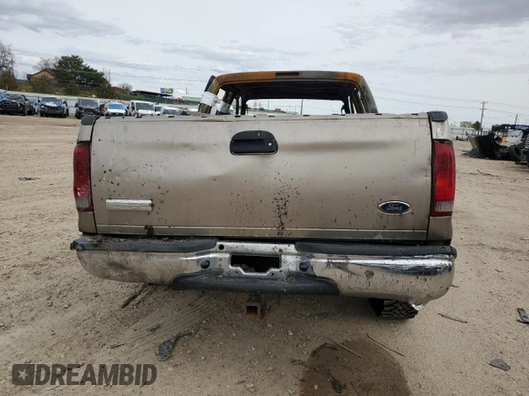 2004 Ford F-350 XL with VIN 1FTSW31PX4EA85099, listed as a Copart auction lot 48796985 with Not Provided miles and Salvage Title. Bid and sale history available at DreamBid. Image 6.