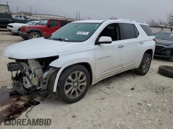 2019 Chevrolet Traverse Premier with VIN 1GNERKKW4KJ207990, listed as a Copart auction lot 44184775 with 116,405 mi miles and Salvage Title. Bid and sale history available at carsss.com. Image 1.