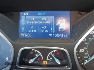 2014 Ford Focus SE with VIN 1FADP3F25EL199002, listed as a IAAI auction lot 41872781 with 150,548 mi miles. Bid and sale history available at carsss.com. Image 7.
