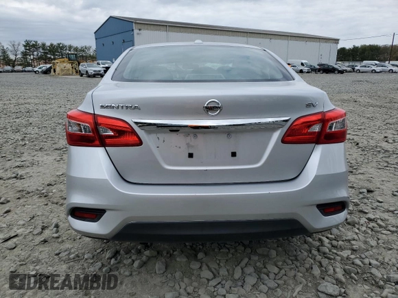 2019 Nissan Sentra SV with VIN 3N1AB7AP1KY400048, listed as a Copart auction lot 53985405 with 49,447 mi miles and Salvage Title. Bid and sale history available at DreamBid. Image 6.