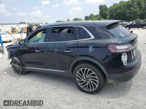 2020 Lincoln Nautilus Reserve with VIN 2LMPJ8K91LBL21702, listed as a Copart auction lot 59374895 with Not provided miles and Salvage title. Bid and sale history available at DreamBid. Image 2.