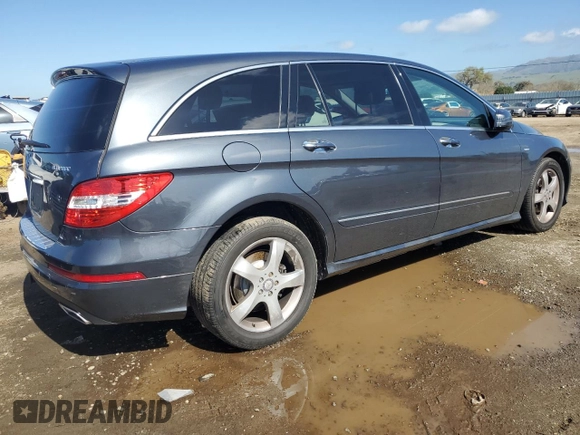 2012 Mercedes-Benz R 350 with VIN 4JGCB2FE8CA146162, listed as a Copart auction lot 48390725 with 85,939 mi miles and Salvage title. Bid and sale history available at DreamBid. Image 3.