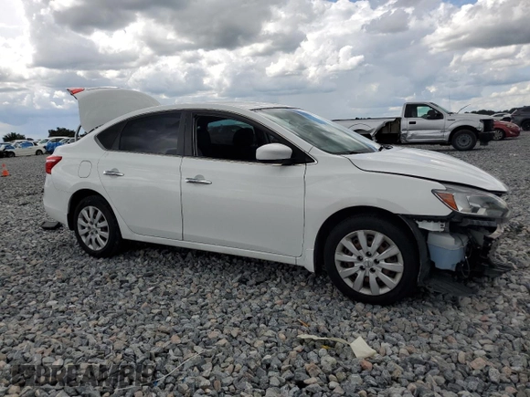 2017 Nissan Sentra S with VIN 3N1AB7AP7HY247152, listed as a Copart auction lot 62853245 with 123,106 mi miles and Salvage title. Bid and sale history available at DreamBid. Image 4.
