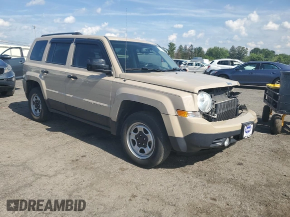 2017 Jeep Patriot Sport with VIN 1C4NJRBB6HD111629, listed as a Copart auction lot 63245325 with 88,076 mi miles and Salvage title. Bid and sale history available at DreamBid. Image 4.