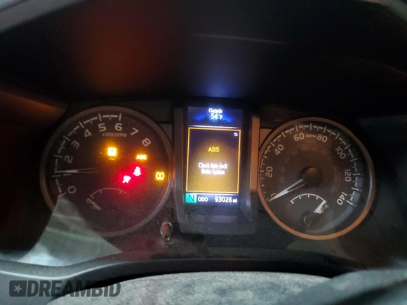 2016 Toyota Tacoma SR with VIN 3TMCZ5AN2GM035804, listed as a Copart auction lot 46422225 with 93,026 mi miles and Clean Title. Bid and sale history available at carsss.com. Image 9.