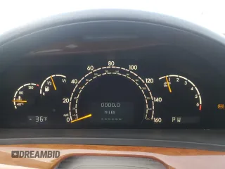 2002 Mercedes-Benz S 430 with VIN WDBNG70J32A302767, listed as a Copart auction lot 48614205 with Not provided miles and Clean title. Bid and sale history available at DreamBid. Image 9.