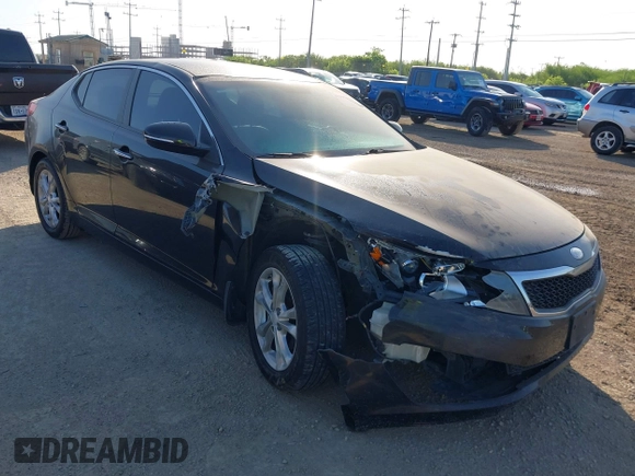 2013 Kia Optima EX with VIN 5XXGN4A70DG239670, listed as a IAAI auction lot 41997443 with 114,316 mi miles and . Bid and sale history available at carsss.com. Image 1.