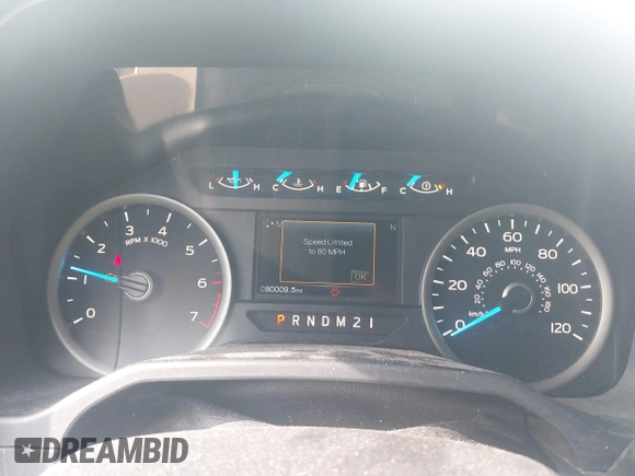 2016 Ford F-150 XL with VIN 1FTEW1CP1GKE28449, listed as a IAAI auction lot 42024127 with 80,009 mi miles and . Bid and sale history available at DreamBid. Image 7.