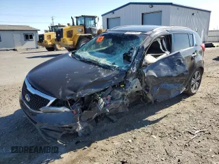 2016 Kia Sportage EX with VIN KNDPCCAC7G7858891, listed as a Copart auction lot 62083765 with Not provided miles and Salvage title. Bid and sale history available at DreamBid. Image 1.
