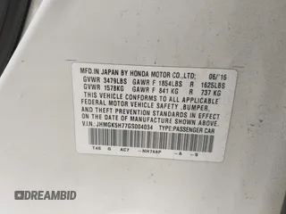 2016 Honda Fit EX с VIN JHMGK5H77GS004034, выставлен на аукционе IAAI как лот 42364161 с пробегом 127 234 миль миль и . История ставок и продаж доступна на DreamBid. Изображение 9.