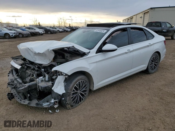 2021 Volkswagen Jetta SEL with VIN 3VWE57BU0MM061395, listed as a Copart auction lot 80946824 with 100,604 mi miles and Salvage title. Bid and sale history available at DreamBid. Image 1.