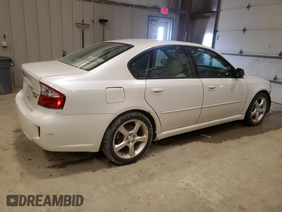 2008 Subaru Legacy (Natl) Special Edition with VIN 4S3BL616187216576, listed as a Copart auction lot 51525525 with 0 mi miles and Non Repairable. Bid and sale history available at carsss.com. Image 3.