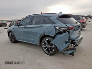 2023 Infiniti QX50 Sport z VIN 3PCAJ5FA6PF115972, wystawiony jako Copart lot #45992055 z przebiegiem 27 121 mil mil oraz Szkoda całkowita • Salvage title. Historia ofert i sprzedaży dostępna na DreamBid. Obrazek 2.