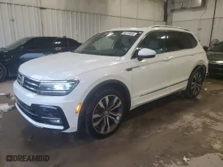 2020 Volkswagen Tiguan SEL Premium R-Line with VIN 3VV4B7AX9LM139031, listed as a Copart auction lot 80739964 with 72,415 mi miles and Salvage Title. Bid and sale history available at carsss.com. Image 1.