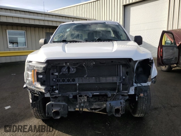 2019 Ford F-150 XL with VIN 1FTMF1CB9KKE81876, listed as a Copart auction lot 81753954 with 35,535 mi miles and Salvage title. Bid and sale history available at DreamBid. Image 5.
