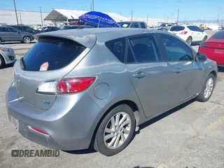 2012 Mazda Mazda3 i Touring with VIN JM1BL1L87C1609141, listed as a IAAI auction lot 41871418 with 125,253 mi miles. Bid and sale history available at carsss.com. Image 4.