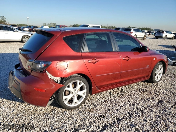 2009 Mazda Mazda3 s Touring with VIN JM1BK343991227588, listed as a Copart auction lot 46407225 with 235,278 mi miles and Clean Title. Bid and sale history available at carsss.com. Image 3.