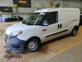 2015 Ram ProMaster City Cargo Tradesman with VIN ZFBERFAT6F6199085, listed as a Copart auction lot 42783045 with 146,045 mi miles and Salvage Title. Bid and sale history available at carsss.com. Image 1.