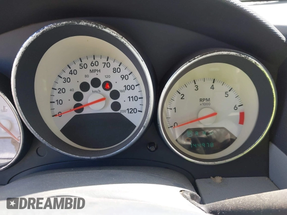2007 Dodge Caliber SXT with VIN 1B3HB48B77D108825, listed as a IAAI auction lot 42096558 with 144,978 mi miles and . Bid and sale history available at DreamBid. Image 7.