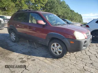 2005 Hyundai Tucson GLS with VIN KM8JN12D15U141358, listed as a Copart auction lot 73715334 with 173,503 mi miles and Salvage Title. Bid and sale history available at carsss.com. Image 4.
