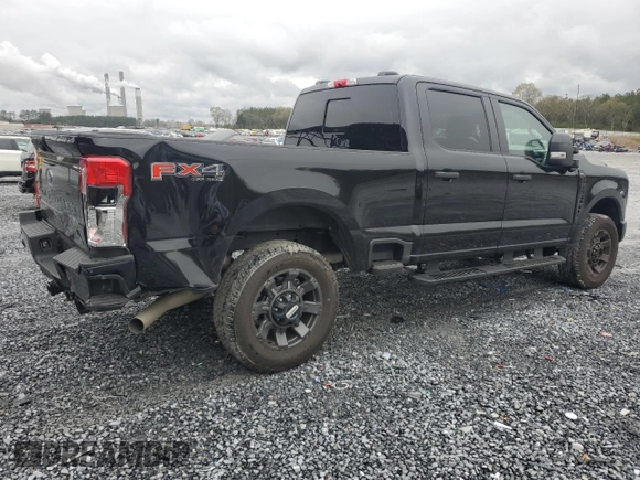 2024 Ford F-250 XL with VIN 1FT8W2BA2RED55853, listed as a Copart auction lot 50156825 with 5,293 mi miles and Salvage title. Bid and sale history available at DreamBid. Image 3.