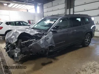 2024 Jeep Grand Cherokee Limited z VIN 1C4RJKBG9R8542707, wystawiony jako Copart lot #64881255 z przebiegiem 6 889 mil mil oraz Nie do naprawy • Non repairable. Historia ofert i sprzedaży dostępna na DreamBid. Obrazek 1.