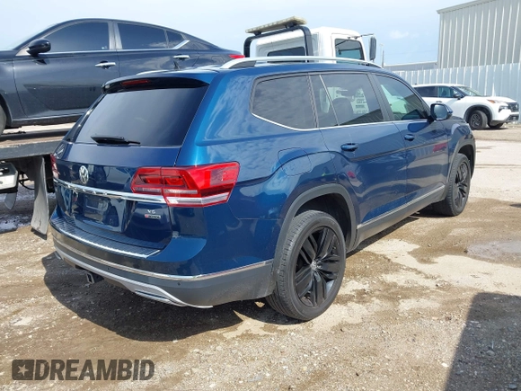 2018 Volkswagen Atlas SEL z VIN 1V2MR2CA4JC512804, wystawiony jako IAAI lot #42528402 z przebiegiem 59 226 mil mil oraz . Historia ofert i sprzedaży dostępna na DreamBid. Obrazek 4.