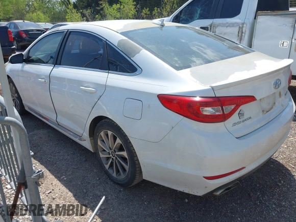 2015 Hyundai Sonata 2.4L Sport with VIN 5NPE34AF5FH094086, listed as a IAAI auction lot 42041499 with 228,527 mi miles. Bid and sale history available at carsss.com. Image 3.