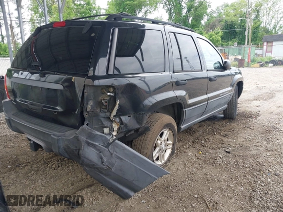 2004 Jeep Grand Cherokee Laredo с VIN 1J8GW48S54C145400, выставлен на аукционе IAAI как лот 42354723 с пробегом 294 189 миль миль и . История ставок и продаж доступна на DreamBid. Изображение 4.
