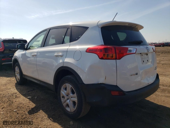 2015 Toyota RAV4 LE with VIN JTMBFREV3FJ043590, listed as a Copart auction lot 53030355 with 219,287 mi miles and Clean Title. Bid and sale history available at carsss.com. Image 2.