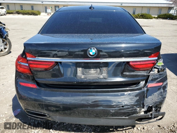 2017 BMW 7 Series 740e xDrive iPerformance with VIN WBA7J2C33HG497980, listed as a Copart auction lot 50244384 with 115,728 mi miles. Bid and sale history available at carsss.com. Image 6.