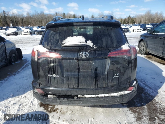 2017 Toyota RAV4 LE with VIN 2T3BFREV9HW651814, listed as a Copart auction lot 47634475 with 144,407 mi miles and Salvage Title. Bid and sale history available at carsss.com. Image 6.