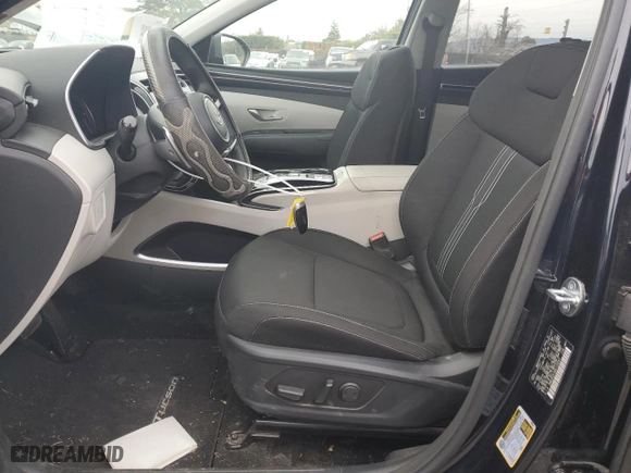 2024 Hyundai Tucson Hybrid Blue with VIN KM8JBCD18RU145047, listed as a Copart auction lot 45323605 with 14,511 mi miles and Salvage Title. Bid and sale history available at carsss.com. Image 7.