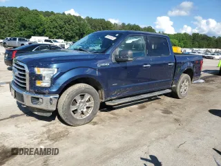 2016 Ford F-150 XLT с VIN 1FTEW1EP3GFC57791, выставлен на аукционе Copart как лот 58722435 с пробегом 123 339 миль миль и Списание • Salvage title. История ставок и продаж доступна на DreamBid. Изображение 1.