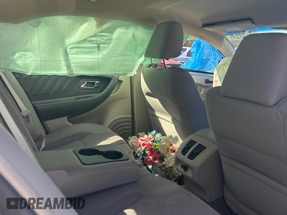 2011 Ford Taurus SEL with VIN 1FAHP2EW3BG188438, listed as a Copart auction lot 43973075 with Not Provided miles and Salvage Title. Bid and sale history available at DreamBid. Image 6.