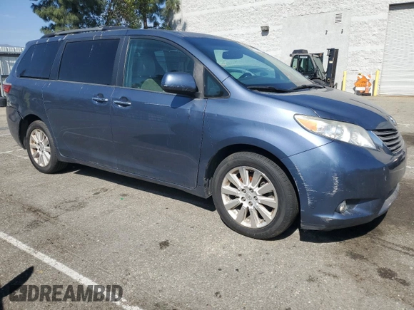 2015 Toyota Sienna Limited with VIN 5TDDK3DC3FS112198, listed as a Copart auction lot 53724195 with 183,244 mi miles and Salvage title. Bid and sale history available at DreamBid. Image 4.