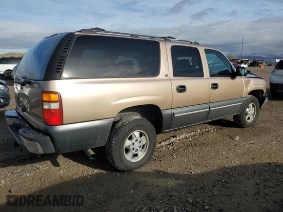 2000 Chevrolet Suburban LS with VIN 3GNFK16T3YG200221, listed as a Copart auction lot 87088044 with 163,716 mi miles and Salvage title. Bid and sale history available at DreamBid. Image 3.